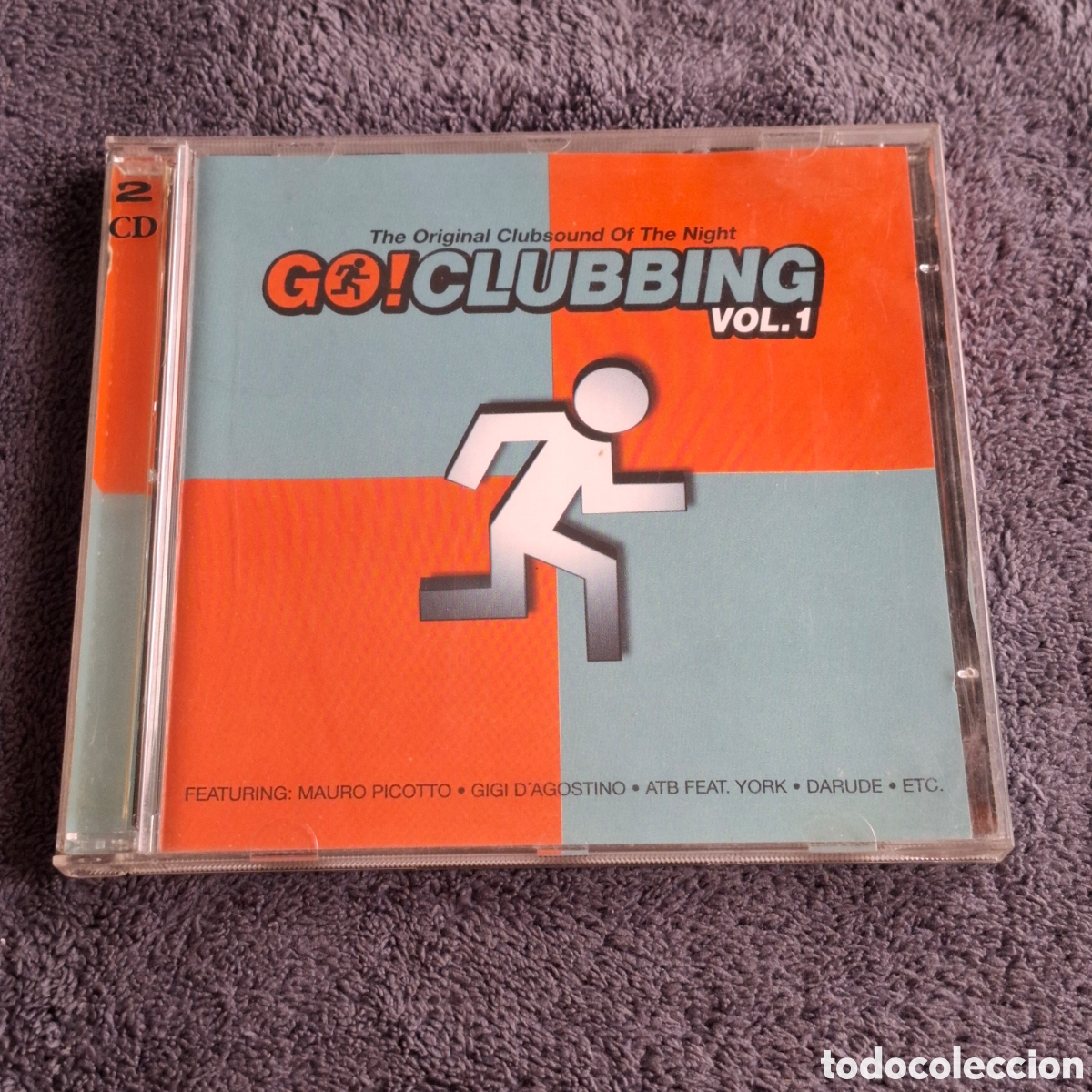 CDs de M&uacute;sica: CD78.Go! Clubbing Vol.1, &Aacute;lbum Recopilatorio Mixed, Varios Artistas de 2 Cd's, One Way Records 2001.