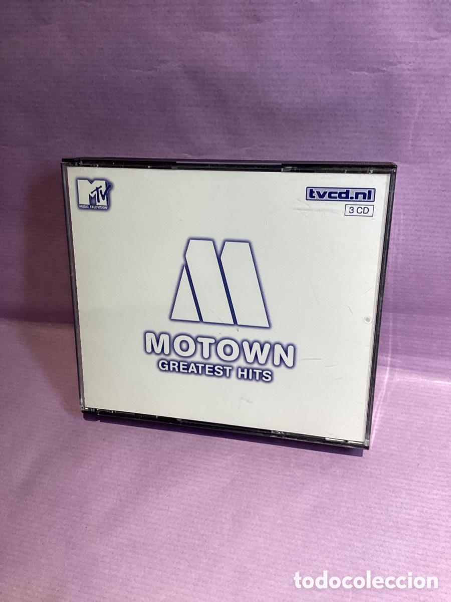 CDs de M&uacute;sica: Motown Greatest Hits (MTV Music Television) 3Cds 2003