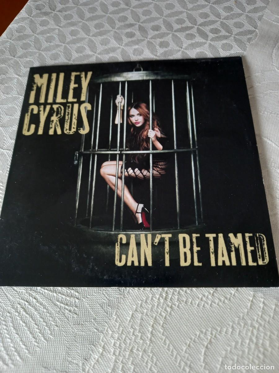 CDs de M&uacute;sica: RAR SINGLE CD. MILEY CIRUS. CAN'T BE TAMED. ED. CART&Oacute;N. 2 TRACKS.