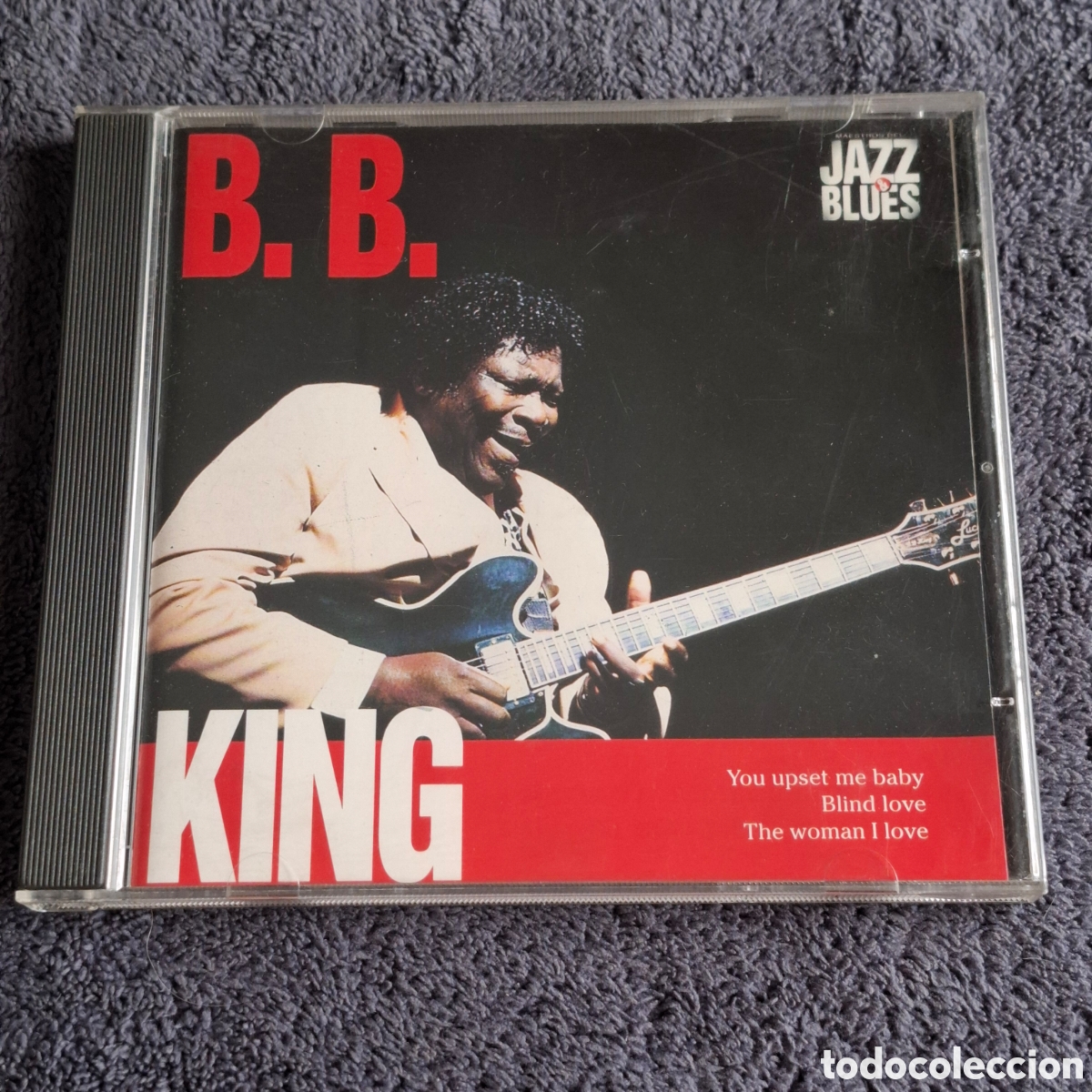 CDs de M&uacute;sica: CD78. B.B. King - B.B. King - Jazz Blues, Cd, &Aacute;lbum Recopilatorio, Planeta-Agostini, 1995.