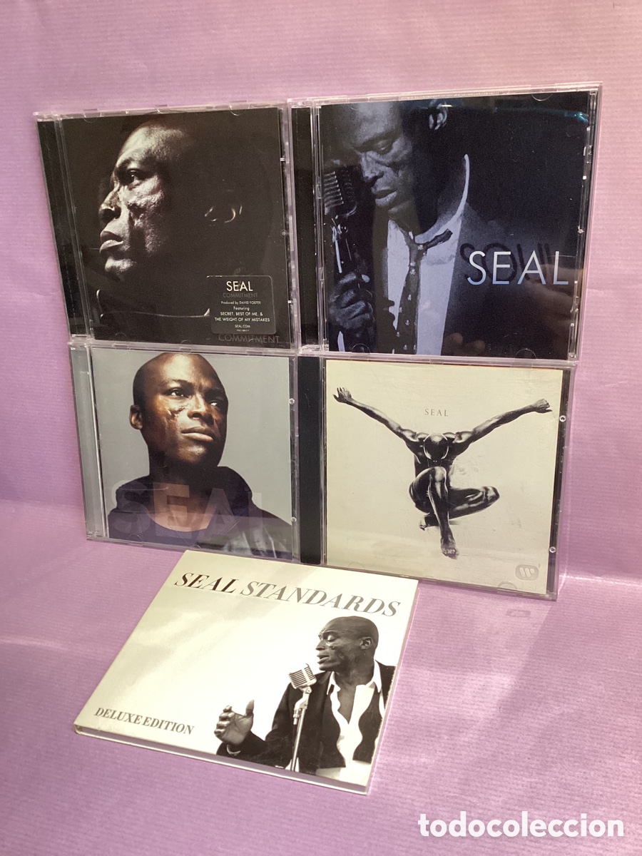 CDs de m&uacute;sica: Lote 5 Discos - Seal - Foto 1
