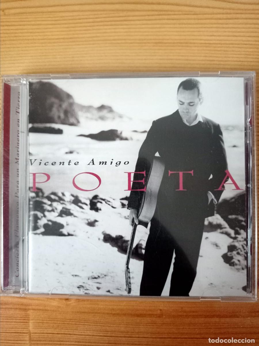 CDs de M&uacute;sica: CD Vicente Amigo - Poeta (1997) CBS/Sony 487502 2 | Flamenco