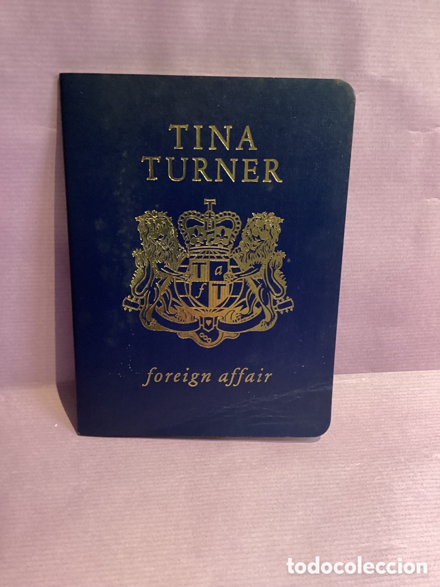 CDs de M&uacute;sica: Tina Turner - Foreign Affair - DigiBook 1989 Limited Edition Passport