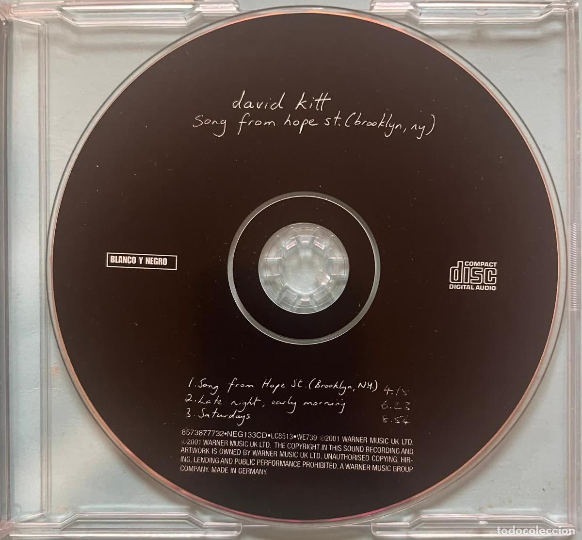 CDs de m&uacute;sica: Song from hope St. CD Single 2001 - Foto 3