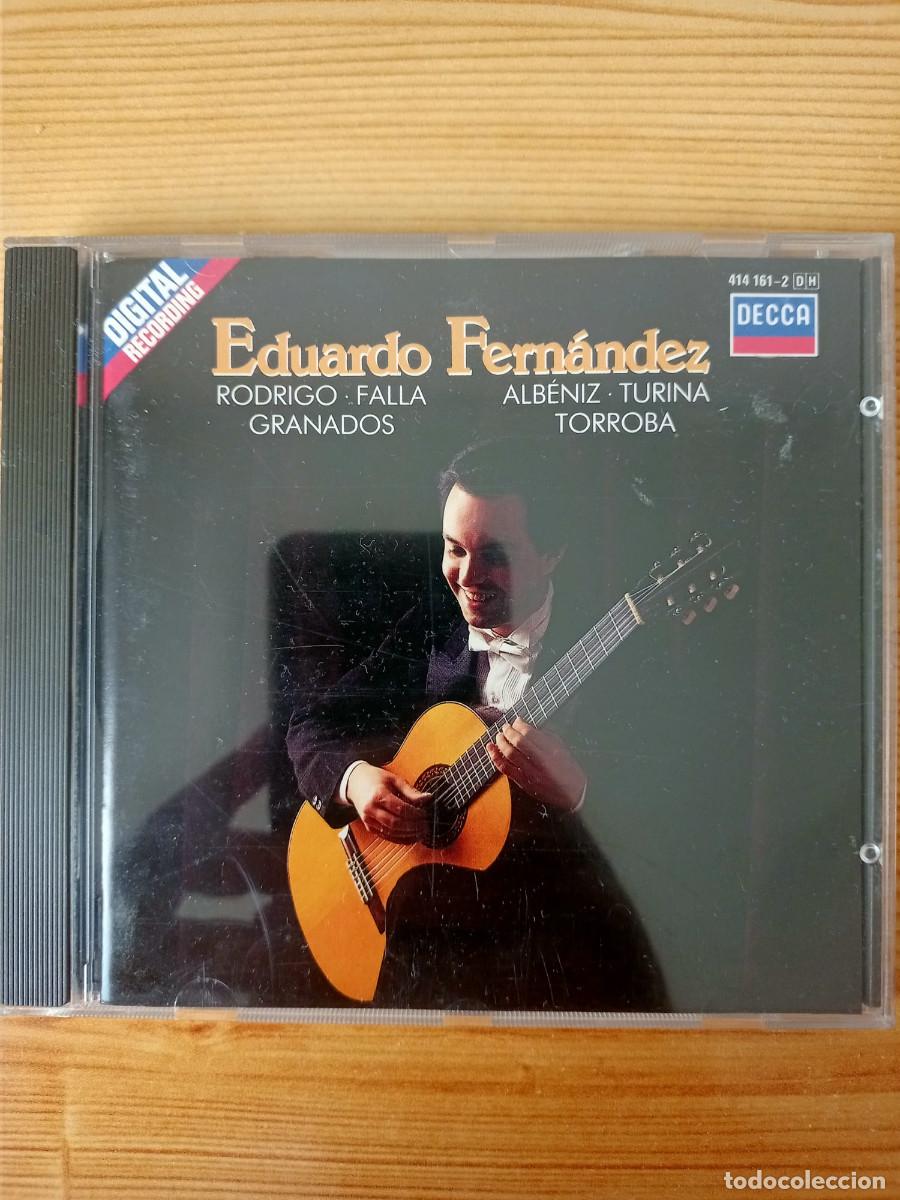 CDs de M&uacute;sica: CD Eduardo Fern&aacute;ndez - Rodrigo / Falla / Granados / Alb&eacute;niz / Turina / Torroba (1986) Decca 414 161-