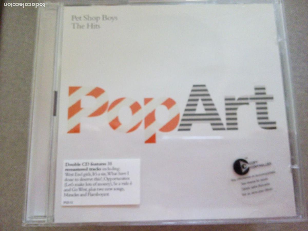 CDs de M&uacute;sica: PET SHOP BOYS THE HITS 2XCDS