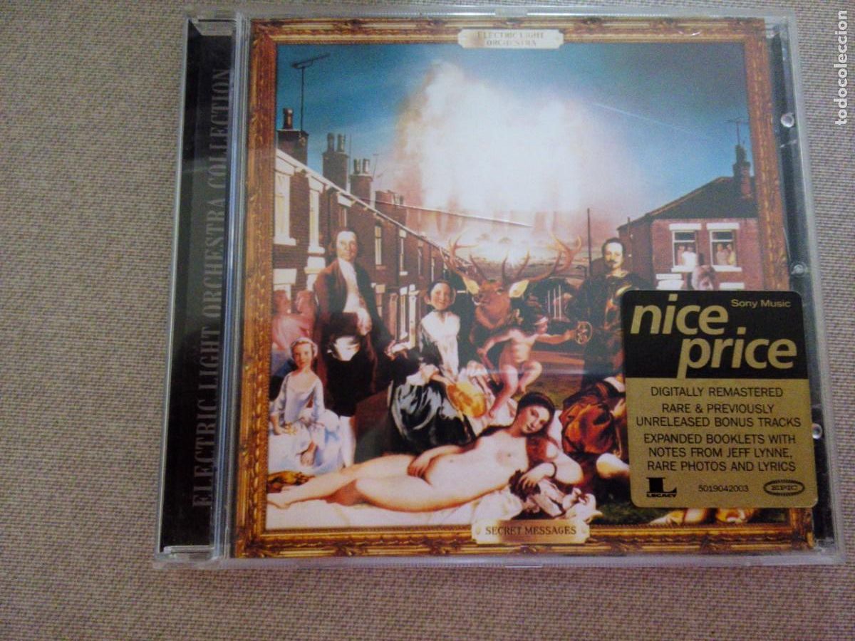 CDs de M&uacute;sica: ELECTRIC LIGHT ORCHESTRA SECRET MESSAGES CD + BONUS TRACKS