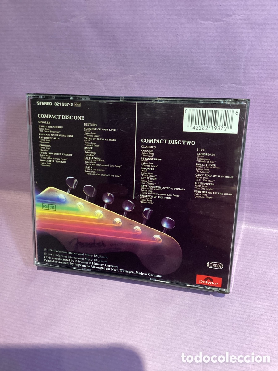 CDs de m&uacute;sica: Eric Clapton - Backtrackin - 2 CDs 1984 - Foto 3