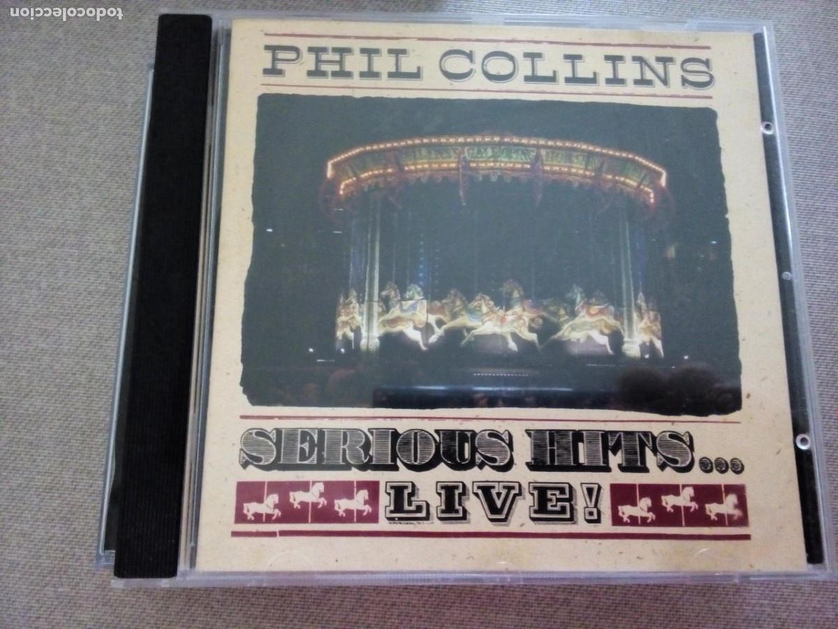 CDs de m&uacute;sica: Phil Collins &lrm;SERIOUS HITS LIVE CD - Foto 1
