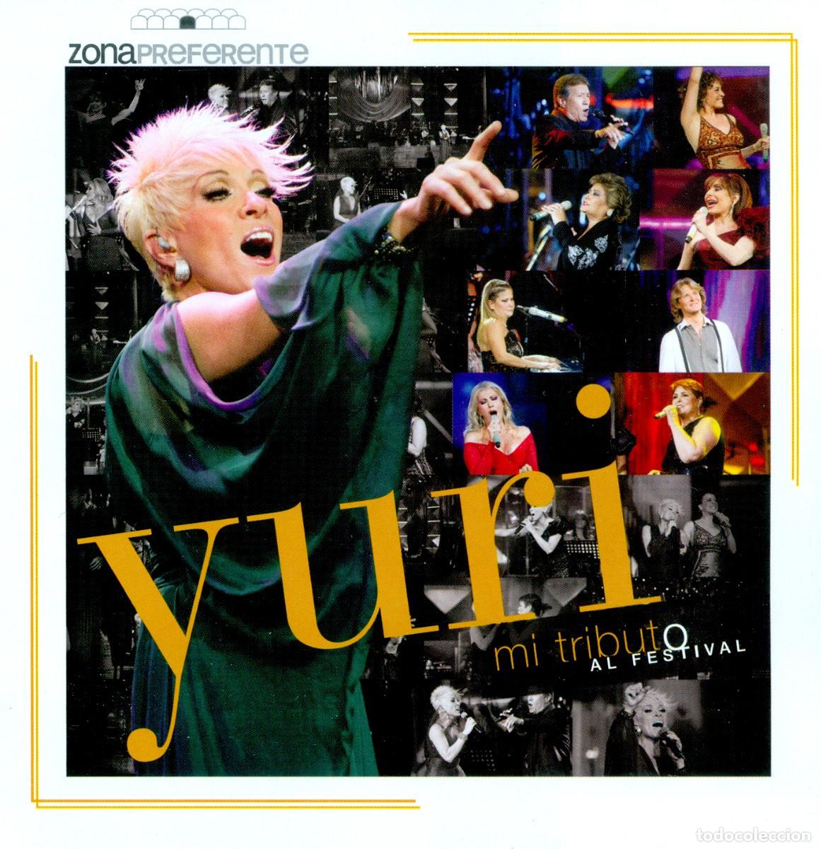 CDs de M&uacute;sica: YURI - Mi Tributo al Festival & ZONA PREFERENTE (2012) En VIVO - CD+DVD (Edici&oacute;n DIGIPACK)