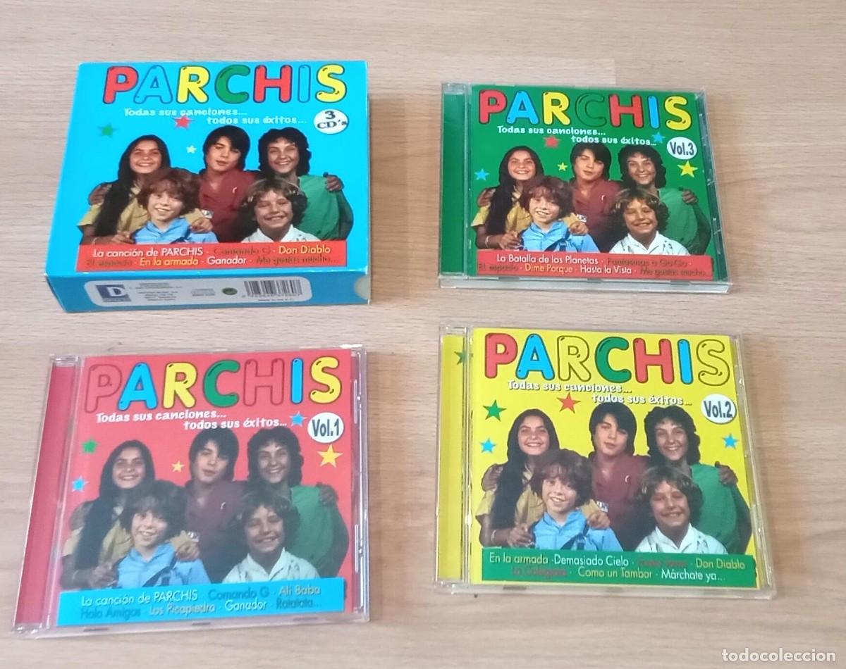 CDs de M&uacute;sica: Parchis : Todos sus Canciones&hellip;.Todos sus exitos , 3 CDs