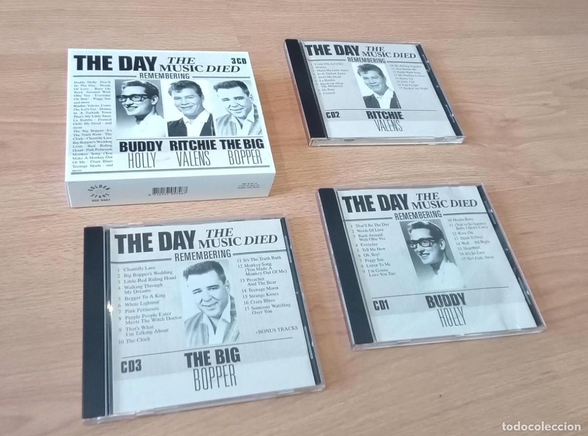 CDs de M&uacute;sica: Pack : The Day The Music Died . 3 CDs