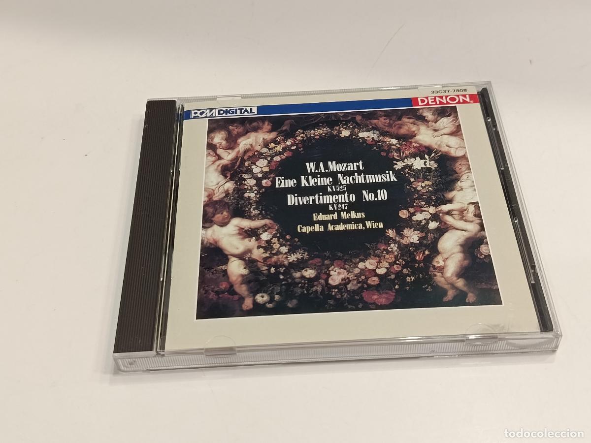 CDs de M&uacute;sica: MOZART - EINE KLEINE NACHTMUSIK SERENADE & DIVERTIMENTO - MELKUS - DENON JAPAN CD 33C37-7808 - NEW