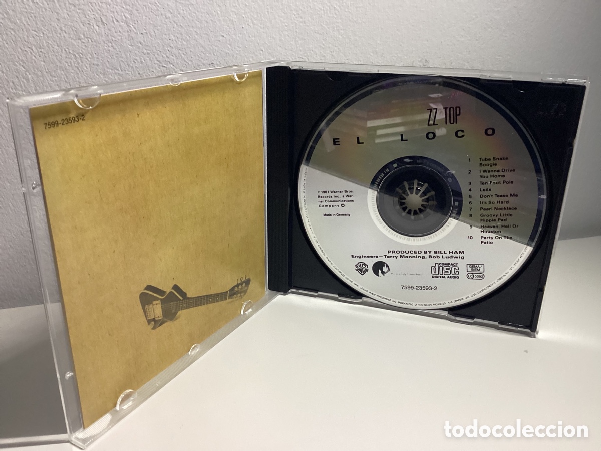 CDs de m&uacute;sica: ZZ Top - El Loco - Cd 1981 - Foto 3