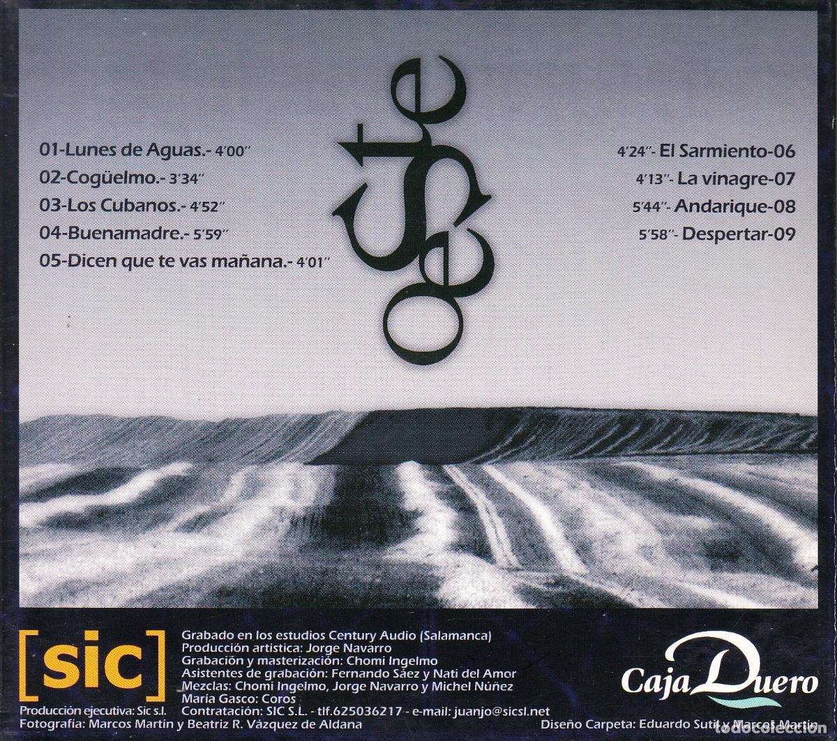 CDs de m&uacute;sica: OESTE. MISMO TITULO. CD. - Foto 2
