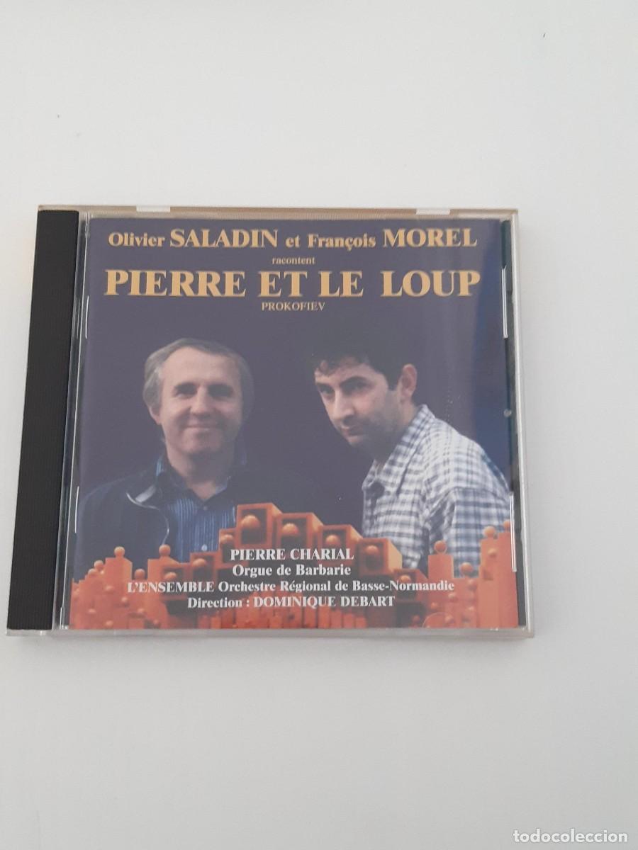 CDs de M&uacute;sica: OLIVIER SALADIN FRANCOIS MOREL PIERRE ET LE LOUP PROKOFIEV PIERRE CHARIAL ORGUE DE BARBARIE CD