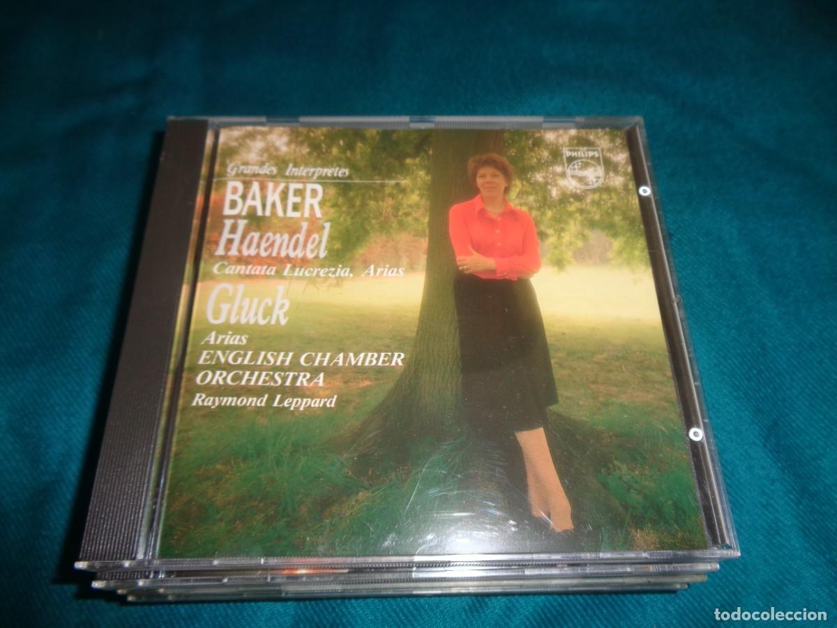 CDs de M&uacute;sica: BAKER. HAENDEL : CANTATA LUCREZIA / GLUCK : ARIAS. GRANDES INTERPRETES. CD. IMPECABLE(#)