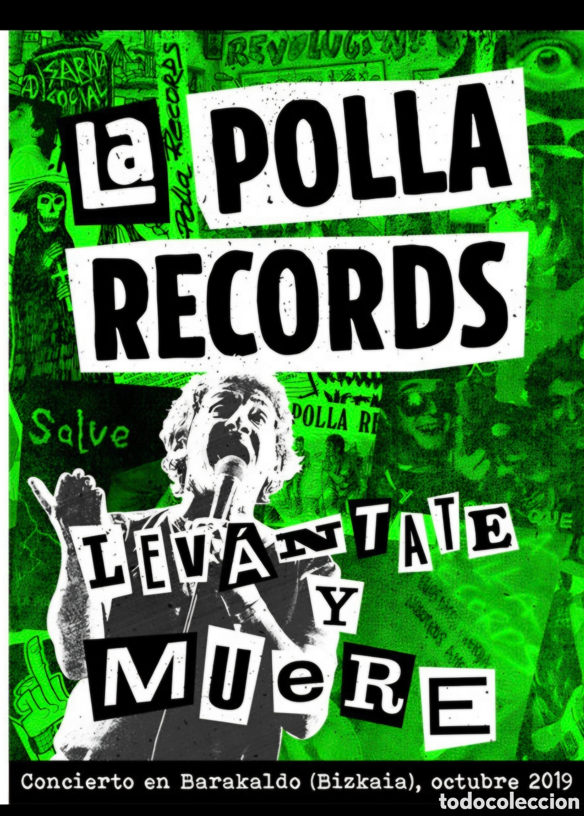 CDs de M&uacute;sica: LA POLLA RECORDS, Lev&aacute;ntate y muere. 2CDs+DVD. Cultura Rock Recirds, 2019