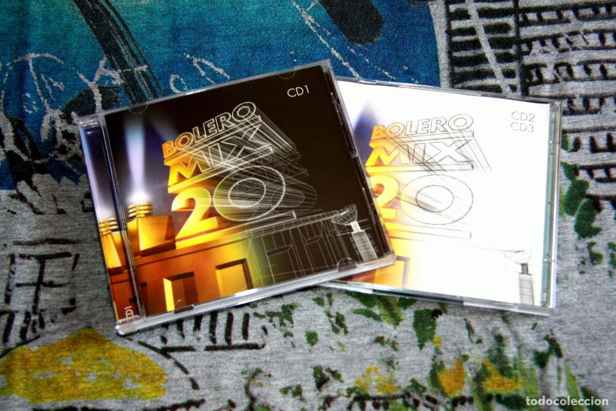 CDs de M&uacute;sica: ⭐️Bolero Mix 20 Aniversario - Mixed by Crydamour & Nocarrier - 3 CD SET - 2003⭐️