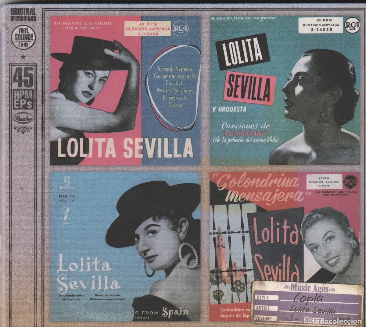 CDs de M&uacute;sica: LOLITA SEVILLA - Music ages - Digipack -LIQUIDAMOS POR JUBILACION-(((NUEVO & PRECINTADO )))