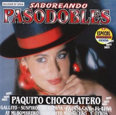 CDs de M&uacute;sica: Saboreando Pasodobles- 8435036619292