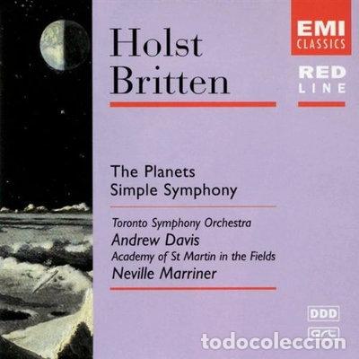 CDs de M&uacute;sica: Holst: The Planets / Britten: Simple Symphony- 0724357299923