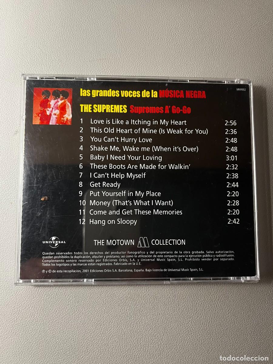 CDs de m&uacute;sica: CD The Supremes A Go - Go - Foto 2