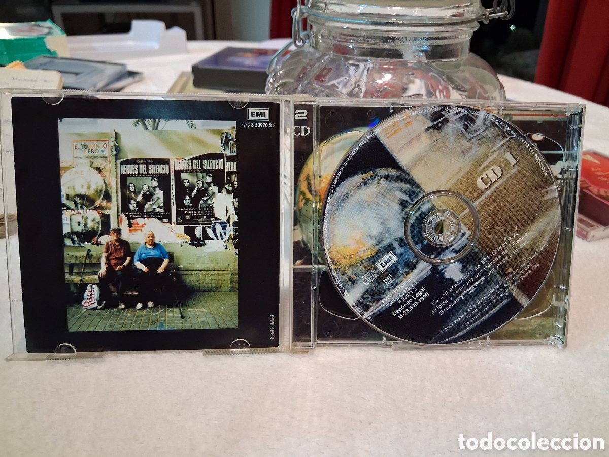 CDs de m&uacute;sica: H&eacute;roes del silencio. Para siempre - Foto 4