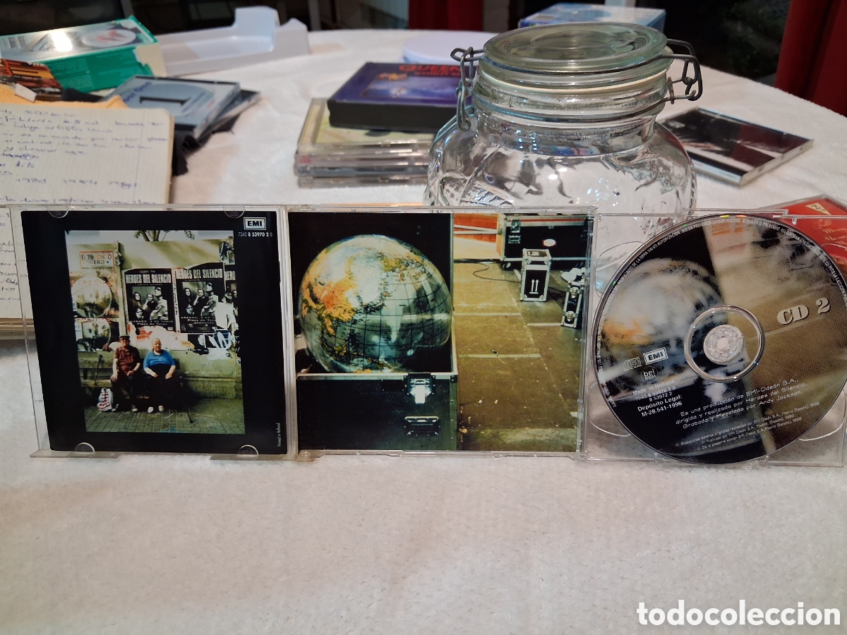 CDs de m&uacute;sica: H&eacute;roes del silencio. Para siempre - Foto 5