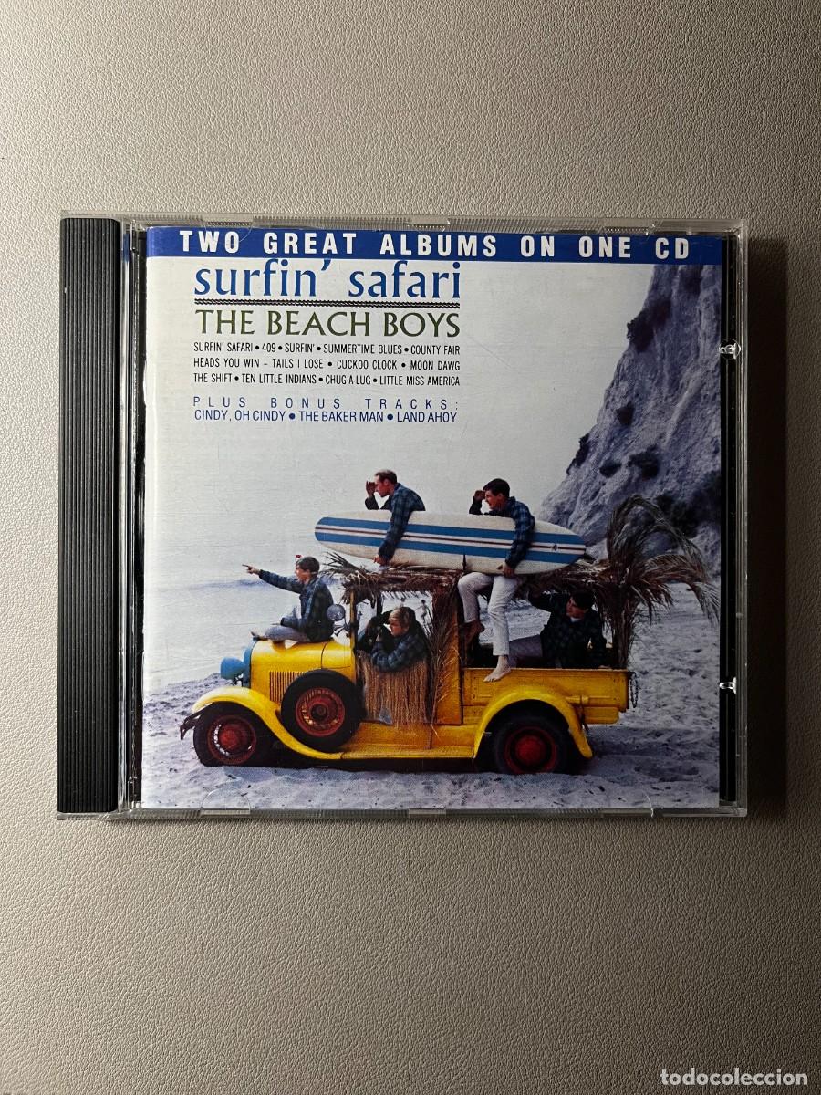 CDs de M&uacute;sica: CD The Beach Boys &ndash; Surfin' Safari & Surfin' USA