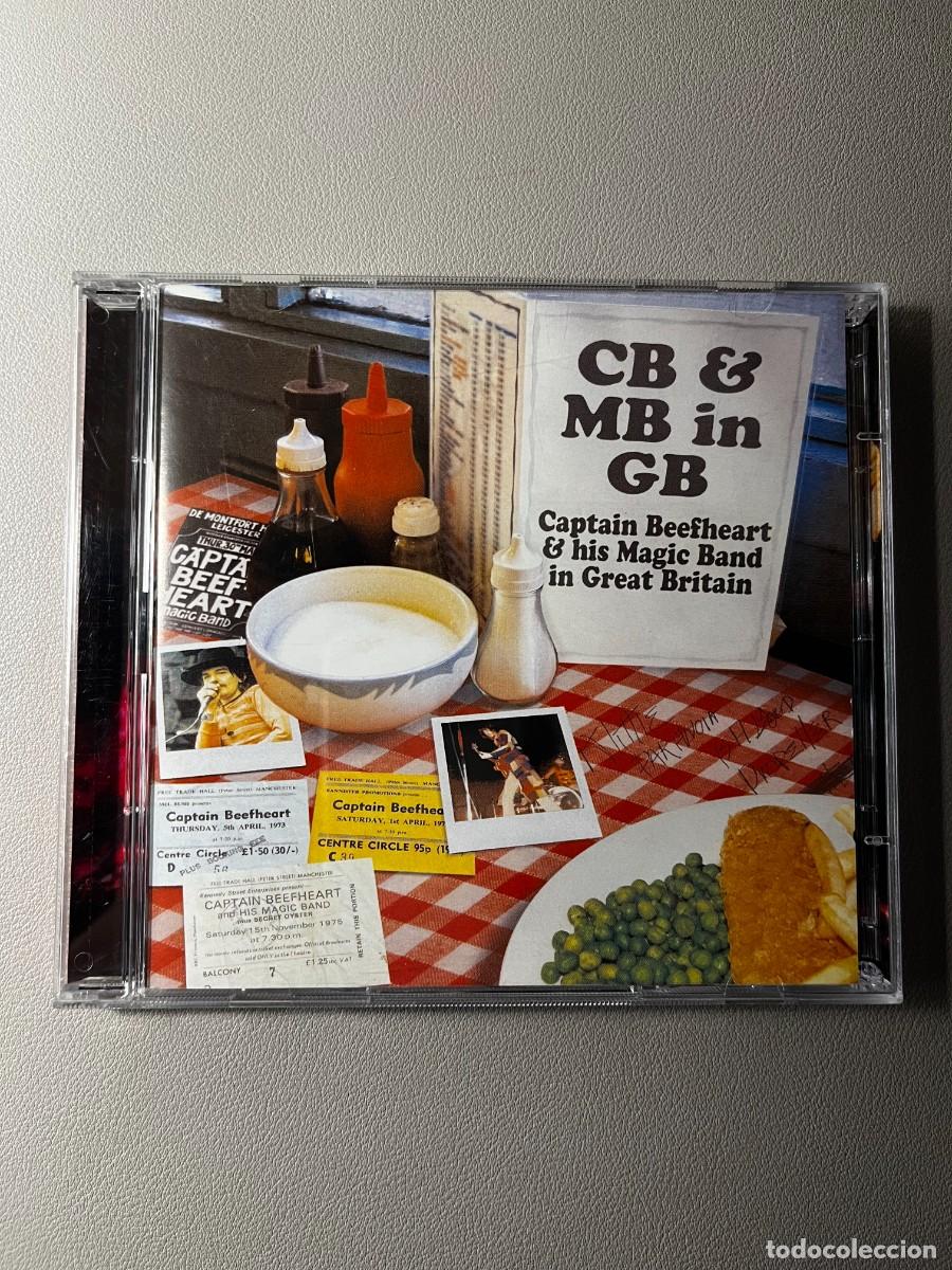 CDs de M&uacute;sica: CD Captain Beefheart And His Magic Band CB & MB in GB (Live In GB 1970 - 1980).