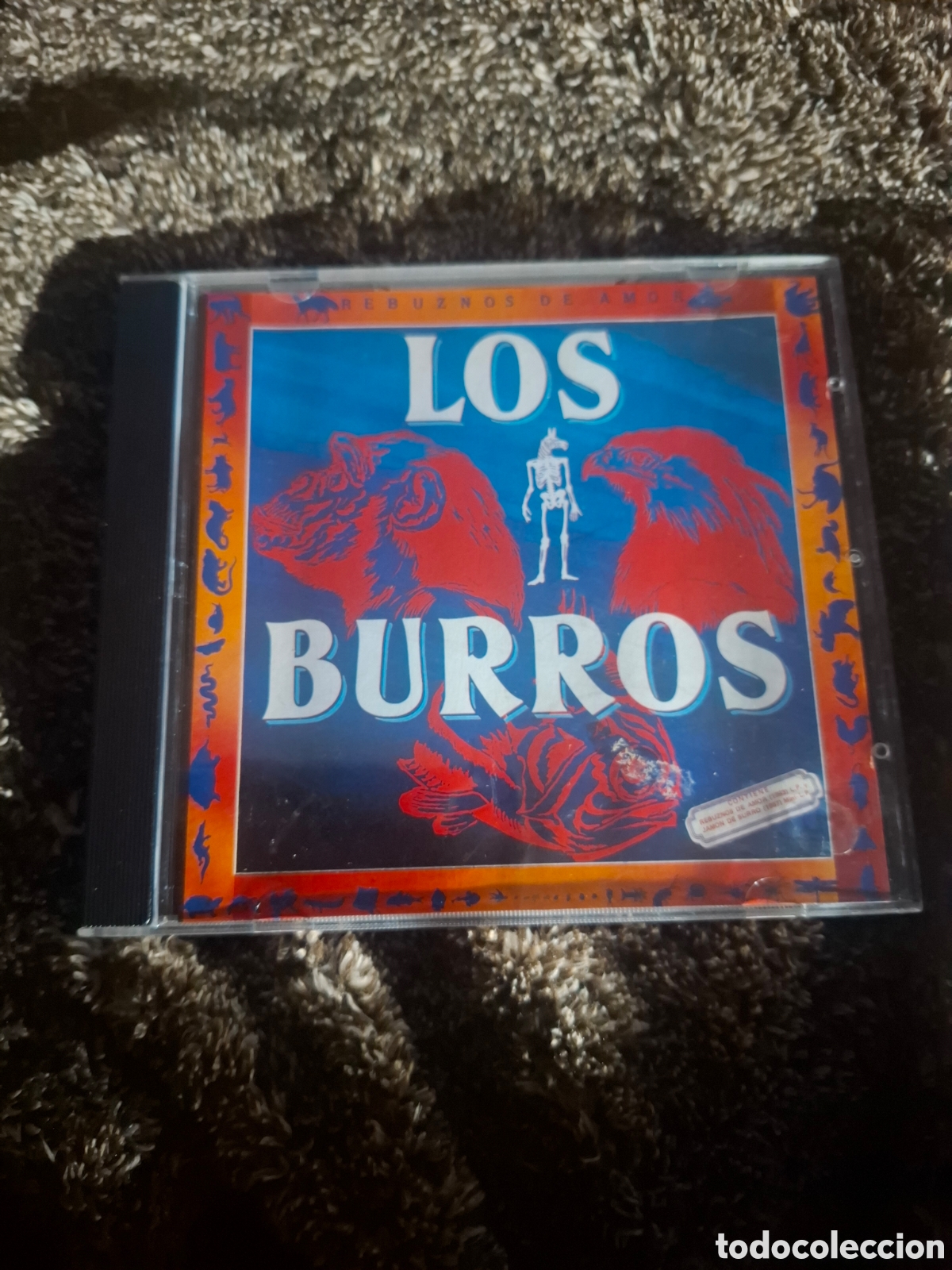 CDs de M&uacute;sica: Los burros. Jam&oacute;n de burro+rebuznos de amor