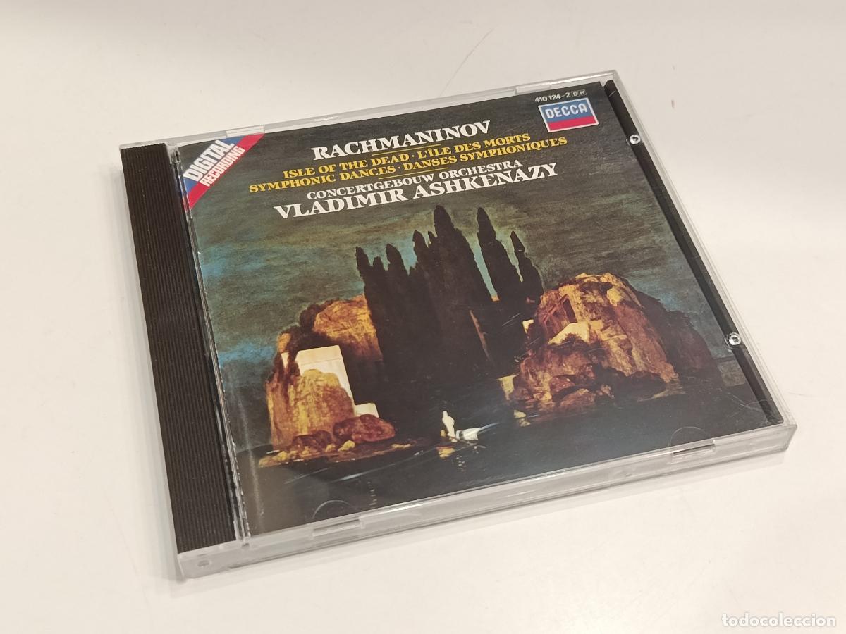 CDs de M&uacute;sica: RACHMANINOV - ISLE OF THE DEAD & SYMPHONIC DANCES - VLADIMIR ASHKENAZY - DECCA CD 410 124-2 - NUEVO