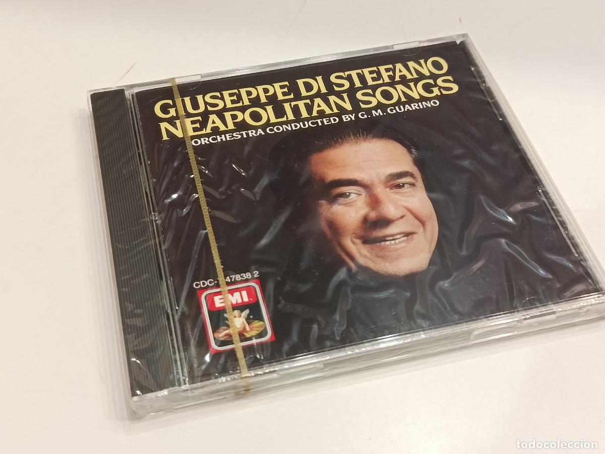 CDs de M&uacute;sica: GIUSEPPE DI STEFANO SINGS NEAPOLITAN SONGS - EMI ANGEL R. CD CDC-7 47838 2 (1986) - NUEVO PRECINTADO