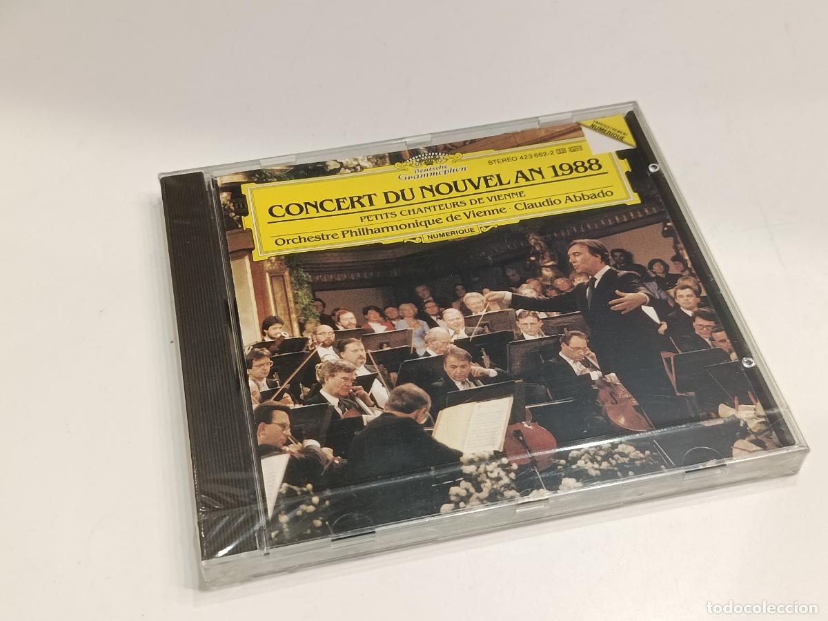 CDs de M&uacute;sica: CONCERT DU NOUVEL AN 1988 -CLAUDIO ABBADO - DEUTSCHE GRAMMOPHON CD 423 662-2 (1988) - NEW PRECINTADO
