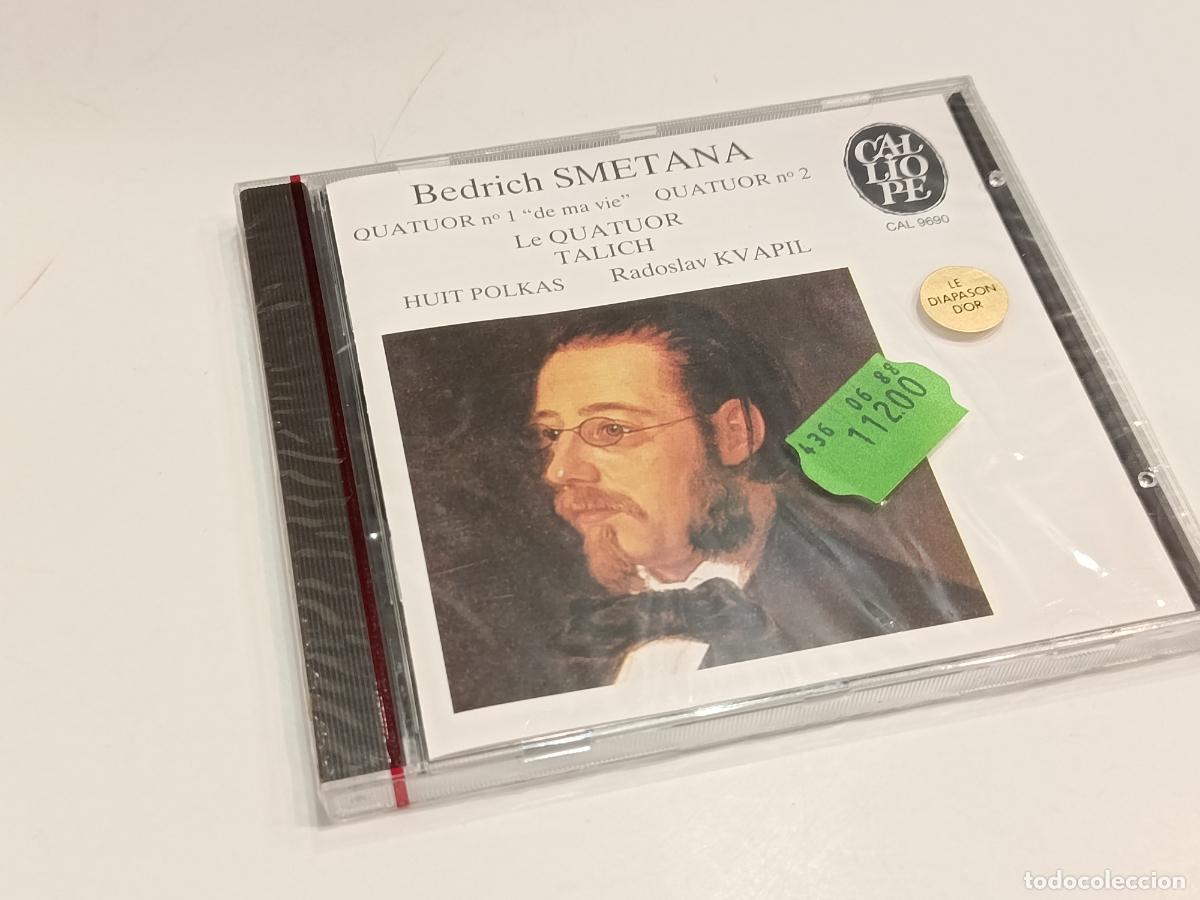 CDs de M&uacute;sica: BEDRICH SMETANA -LE QUATUOR TALICH & HUIT POLKAS - RADOSLAV KVAPIL - CALIOPE CD CAL 9690 -PRECINTADO
