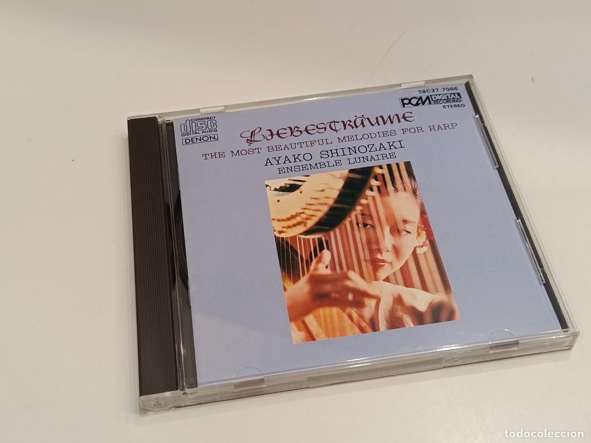 CDs de M&uacute;sica: AYAKO SHINOZAKI - LIEBESTRAUME THE MOST BEAUTIFUL MELODIES FOR HARP - DENON JAPAN CD 38C37-7066