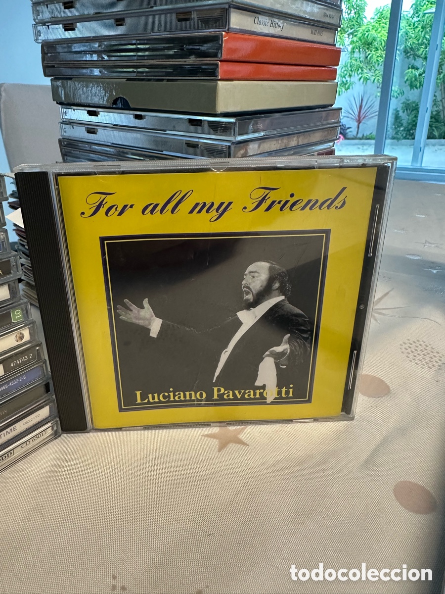 CDs de M&uacute;sica: CD For all my Friends Luciano Pavaryti