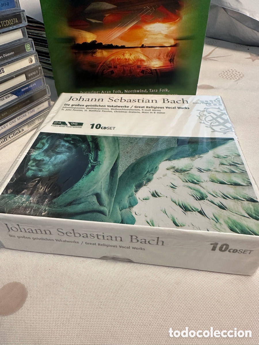 CDs de M&uacute;sica: 10CD Johann Sebastian Bach o