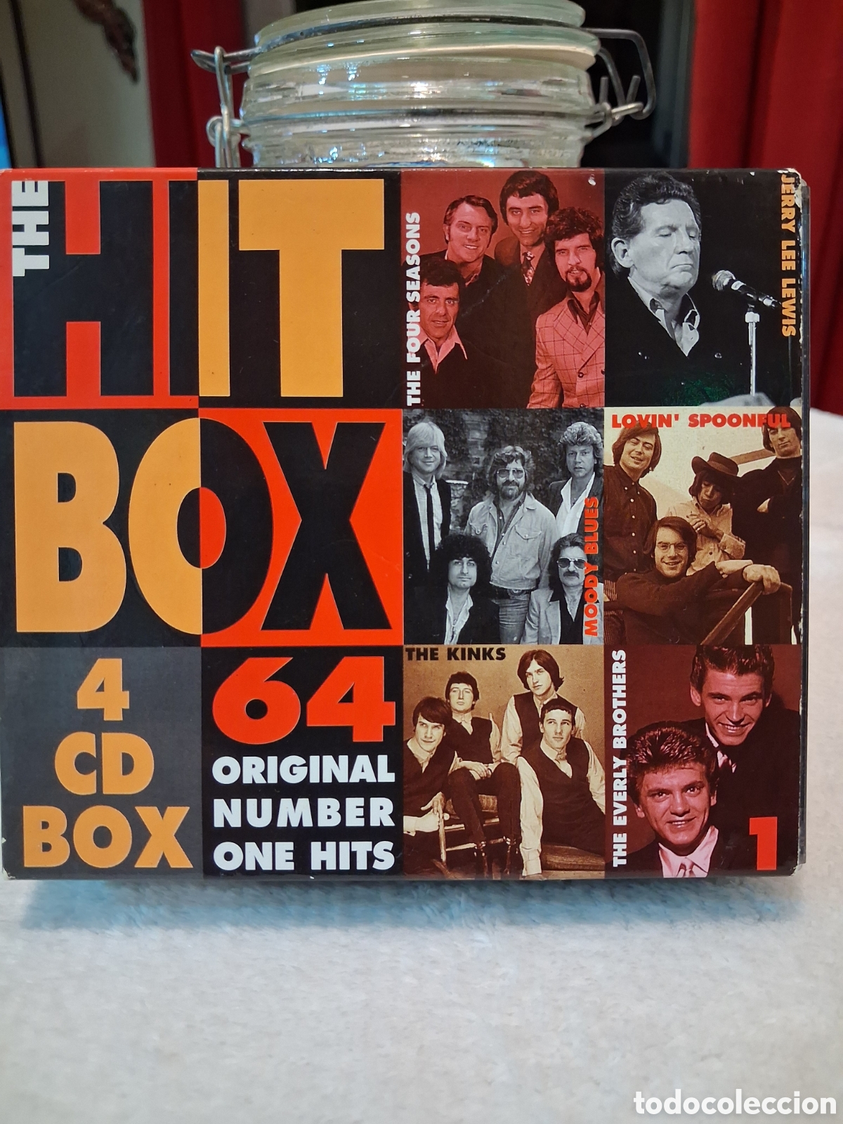 CDs de M&uacute;sica: Te hit box 64 original n&uacute;mero one