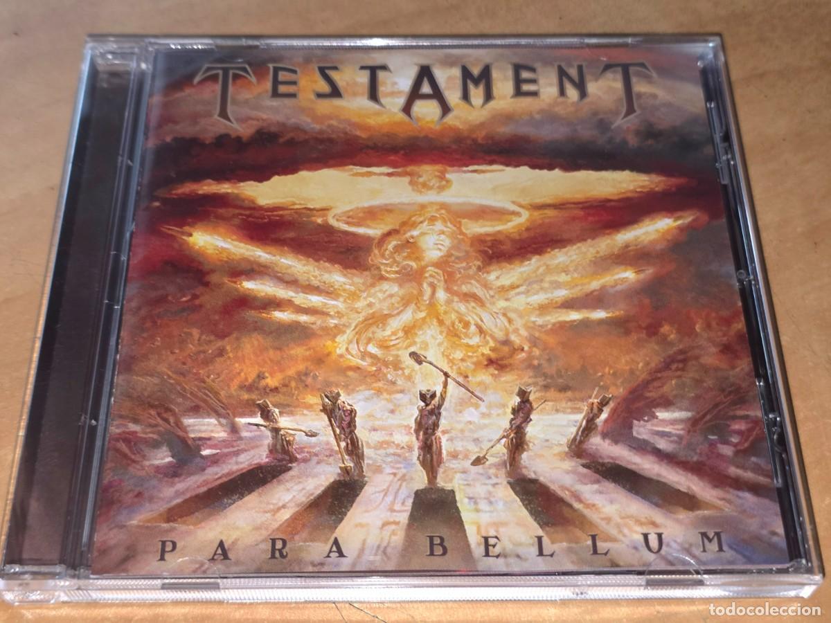 CDs de M&uacute;sica: TESTAMENT CD Para Bellum, 2025*Como Nuevo*Thrash Metal / Exodus-Kreator-Overkill-Metallica-Anthrax