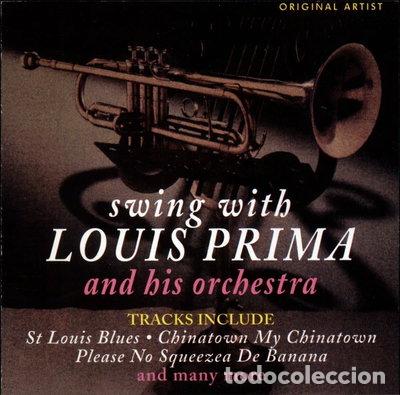 CDs de M&uacute;sica: Swing With Louis Prima and His Orchestra- 5026310123425