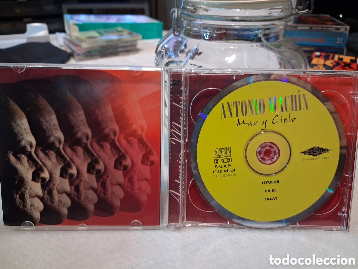 CDs de m&uacute;sica: Boleros. Antonio Mach&iacute;n 2 CD - Foto 3
