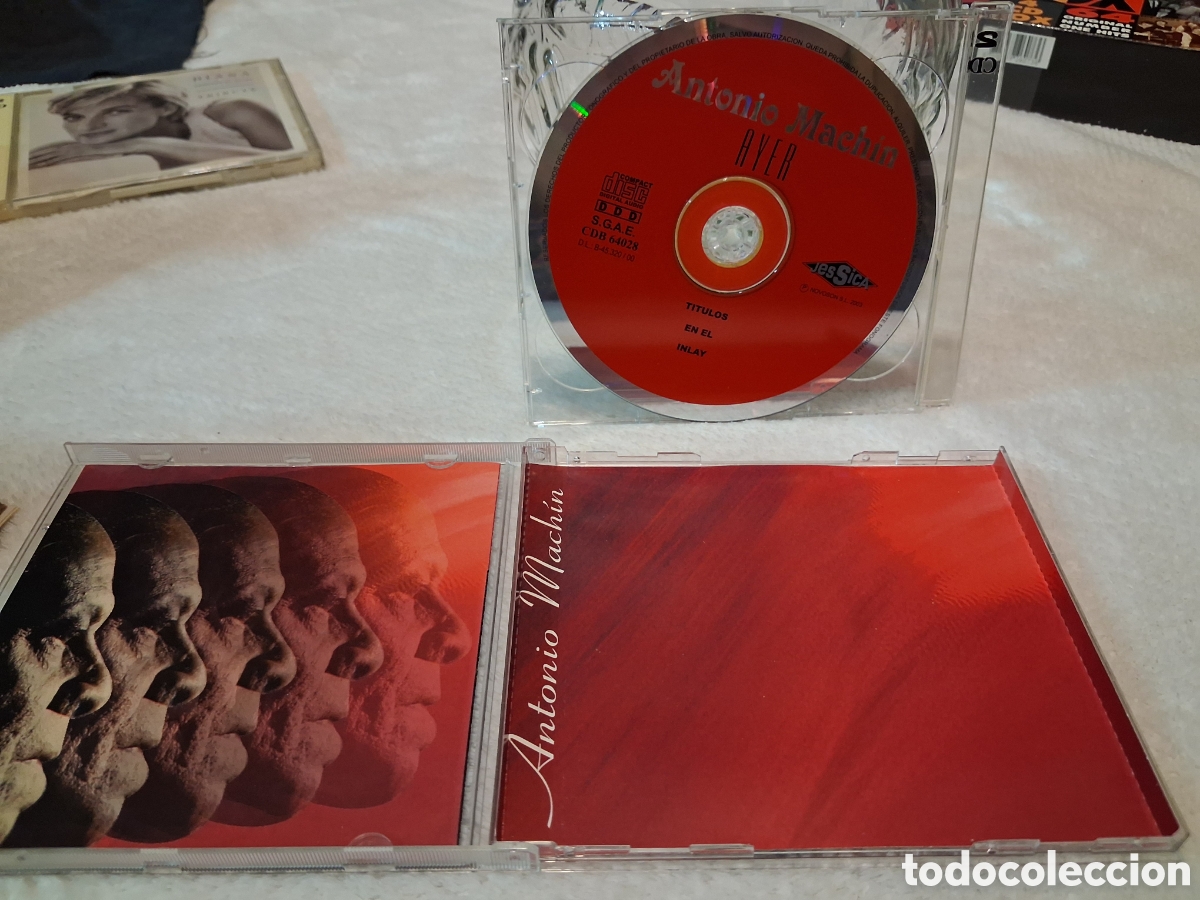 CDs de m&uacute;sica: Boleros. Antonio Mach&iacute;n 2 CD - Foto 4