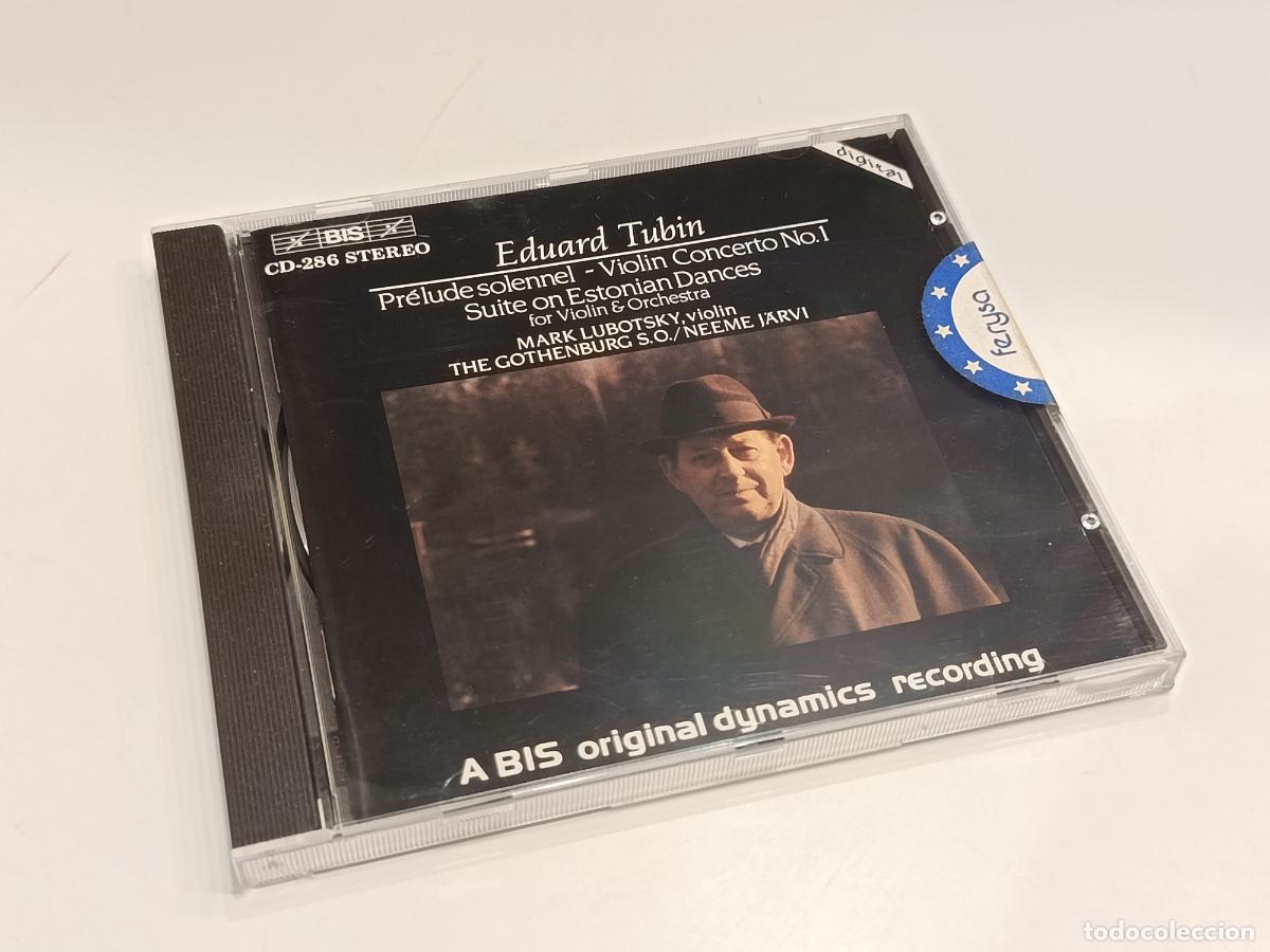 CDs de M&uacute;sica: EDUARD TUBIN - PRELUDE SOLENNEL & VIOLIN CONCERTO No. 1 - BIS CD BIS-CD-286 (1985) -NUEVO PRECINTADO