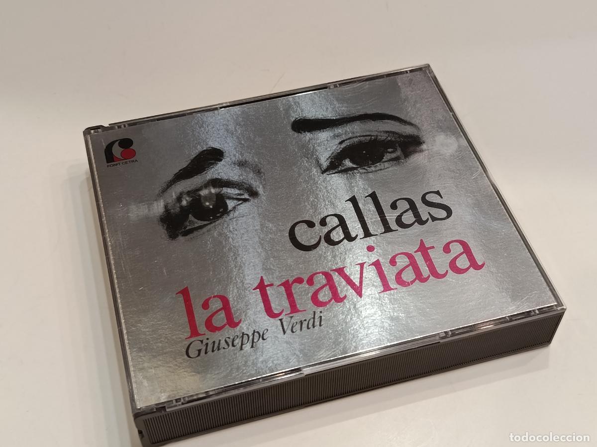 CDs de M&uacute;sica: GIUSEPPE VERDI - LA TRAVIATA - MARIA CALLAS - FONIT CETRA 2 CD CDC 2 (1984) - NUEVO