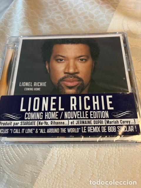 CDs de M&uacute;sica: RAR CD. LIONEL RICHIE. COMING HOME. NOUVELLE EDITION. SEALED. STICKER EN FRANC&Eacute;S