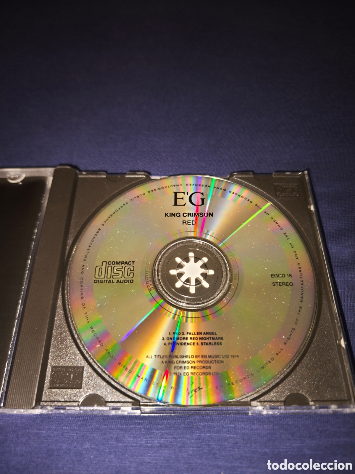 CDs de m&uacute;sica: King Crimson Red CD Rock - Foto 3