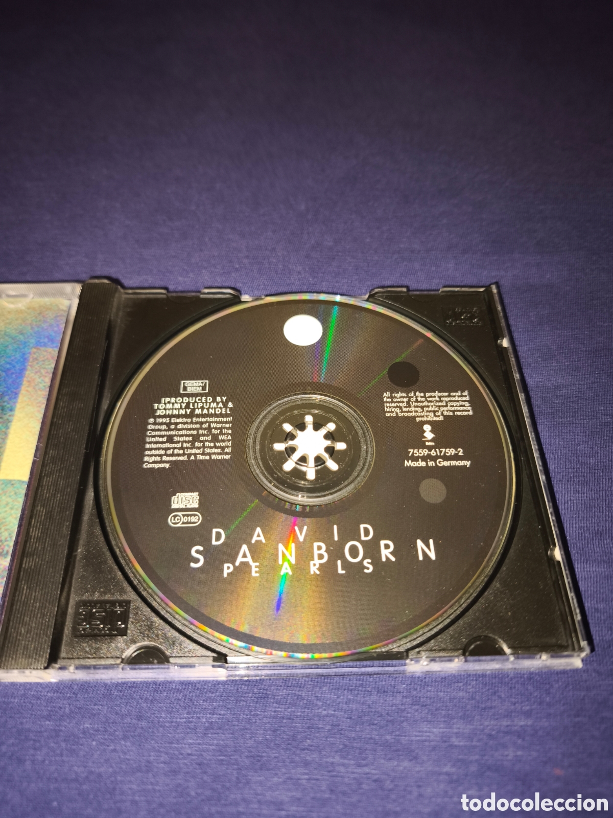 CDs de m&uacute;sica: David Sanborn Pearls - Foto 3