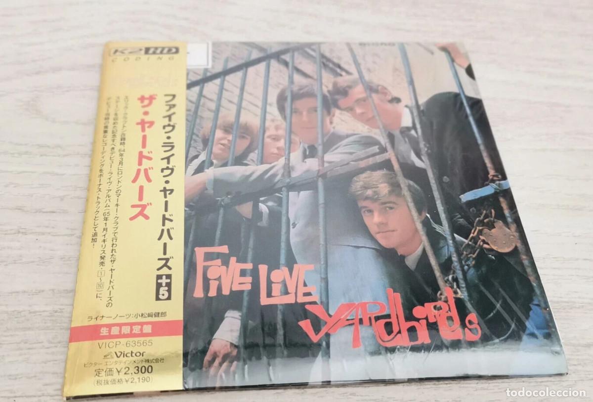 CDs de M&uacute;sica: Yardbirds &lrm;&ndash; Five Live Yardbirds - Japan - MINI LP - 5 bonus tracks - SEALED